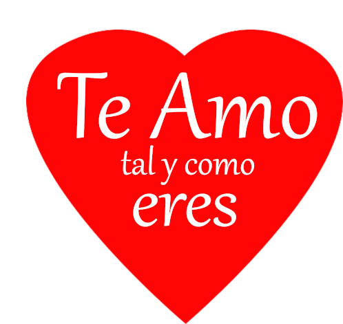 Heart Te Amo Sticker - Heart Te Amo Tal Y Como Stickers