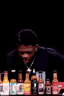 Lil Nas Lil Nas X GIF - Lil Nas Lil Nas X Lil Nas Hot Ones GIFs
