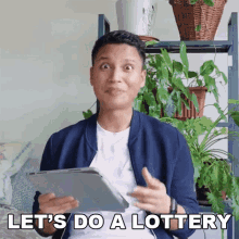 Lets Do A Lottery Vishal GIF - Lets Do A Lottery Vishal Buzzfeed India GIFs