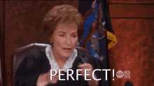 Judge Judy Judy Sheindlin GIF - Judge Judy Judy Sheindlin Perfect GIFs