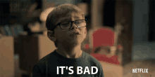 Its Bad Young Luke GIF - Its Bad Young Luke The Haunting Of Hill House GIFs