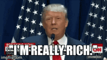 Donald Trump Im Really Rich GIF - Donald Trump Im Really Rich Rich GIFs