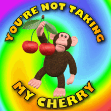Youre Not Taking My Cherry Cherry Belongs To Me GIF - Youre Not Taking My Cherry Cherry Belongs To Me Keep Your Cherry GIFs