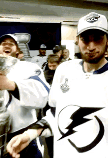 tampa bay lightning anthony cirelli woo excited pumped