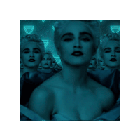 Madonna Music Sticker - Madonna Music Pop Star Stickers