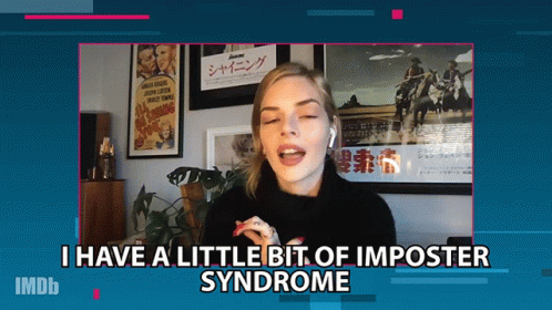 I Have A Little Bit Of Imposter Syndrome Fake GIF - I Have A Little Bit Of Imposter  Syndrome Imposter Syndrome Fake - Discover & Share GIFs