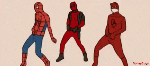 Spiderman Deadpool GIF - Spiderman Deadpool Daredevil - Discover & Share  GIFs