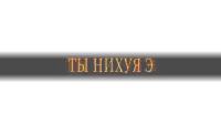 a white background with the words ты нихуя e in orange