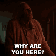 Why Are You Here Frank Zax GIF - Why Are You Here Frank Zax Goliath GIFs