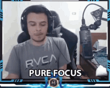 pure focus concentrate attention aim pay attention