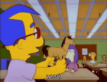 Nelson Wuss Simpsons GIF - Nelson Wuss Simpsons GIFs
