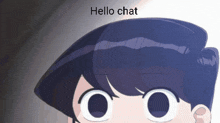 Komi Can'T Communicate Hello GIF - Komi Can'T Communicate Hello Chat GIFs