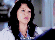 Greys Anatomy Callie Torres GIF - Greys Anatomy Callie Torres I Cant Lie GIFs