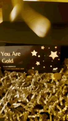 You Are Gold Gold GIF - You Are Gold Gold Gift GIFs