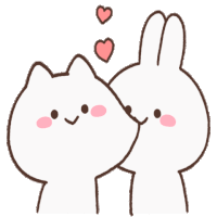 Bunny Adorable Sticker - Bunny Adorable Kitty Stickers