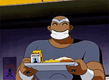 Cyborg Sighs Of Relief - Teen Titans GIF - Re GIFs