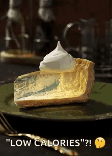 food desserts pie low calories