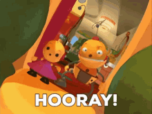 Rolie Polie Olie Hooray GIF - Rolie Polie Olie Hooray Pappy Polie GIFs
