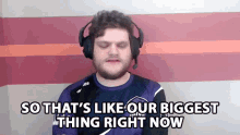 So Thats Like Our Biggest Thing Right Now Peter Sarvari GIF