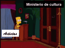 Mauricio Rojas Ministro De Cultura Abuelo Simpson GIF - Mauricio Rojas Ministro De Cultura Ministro Abuelo Simpson GIFs
