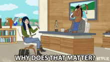 Why Does That Matter Will Arnett GIF - Why Does That Matter Will Arnett Bojack Horseman GIFs