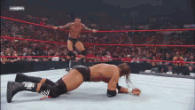 Randy Orton Punt Kick GIF - Randy Orton Punt Kick Triple H GIFs