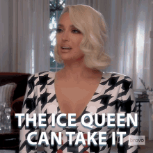 The Ice Queen Can Take It Real Housewives Of Beverly Hills GIF - The Ice Queen Can Take It Real Housewives Of Beverly Hills I Can Take It GIFs