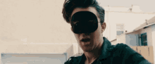 Hands Up Surprised GIF - Hands Up Surprised Mask Guy GIFs