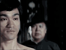 Bruce Lee Shouting GIF - Bruce Lee Shouting Serious Lee GIFs