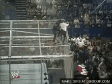 Mankind Undertaker GIF - Mankind Undertaker Summer Slam GIFs