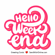 Happy Weekend Hello GIF - Happy Weekend Hello Hello Weekend GIFs