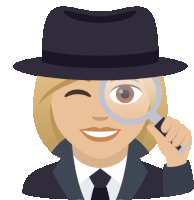 Detective Joypixels Sticker