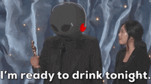 The Alien Boy Drinking GIF - The Alien Boy Drinking Let'S Get Drunk GIFs