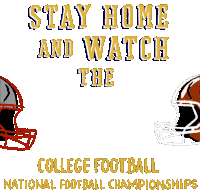 Stay Home Stay Home And Watch Football Sticker - Stay Home Stay Home And Watch Football Football Stickers