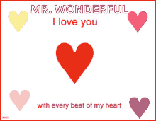 With Every Beat Of My Heart I Love You GIF - With Every Beat Of My Heart I Love You Mr Wonderful GIFs