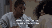 The World Of White People According To Poussey GIF - Orange Is The New Black Sex Quiet Sex GIFs
