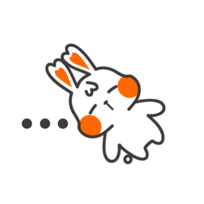 White Rabbit Sticker - White Rabbit Swimming Stickers