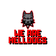 football we are helldogs logo