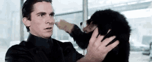 Christian Bale With Dog GIF - Equilibrium Dog GIFs