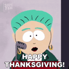 Happy Thanksgiving Mayor Mcdaniels GIF - Happy Thanksgiving Mayor Mcdaniels South Park GIFs