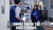 Superstore Amy Sosa GIF - Superstore Amy Sosa Cause Youre The Sweet Prince GIFs