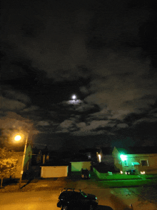 Night Clouds Moonlight Clouds GIF
