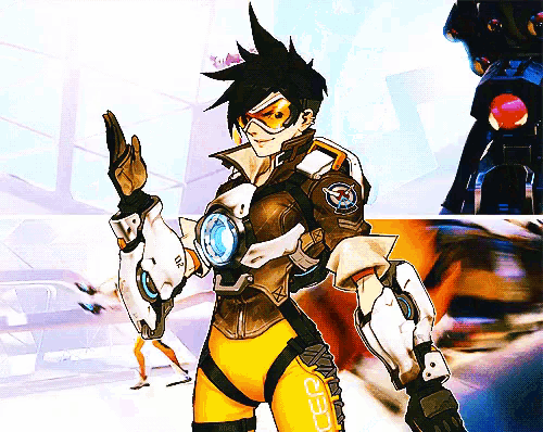 A polêmica da pose de Tracer em Overwatch