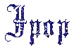 the word jump is written in a gothic font