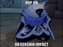 Genshin Genshin Impact GIF - Genshin Genshin Impact Hop On Genshin GIFs