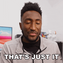 Thats Just It Marques Brownlee GIF - Thats Just It Marques Brownlee Mkbhd GIFs