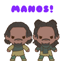Manos Twinies Sticker - Manos Twinies Les Twin Stickers