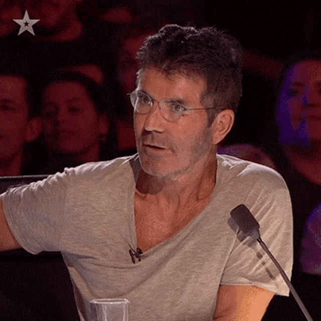 Surprised Simon Cowell Surprised Simon Cowell Britains Got Talent Discover And Share S