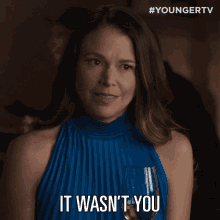 It Wasnt You Liza Miller GIF - It Wasnt You Liza Miller Younger GIFs
