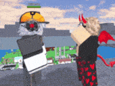 a screenshot of a video game with the name builderfan visible
